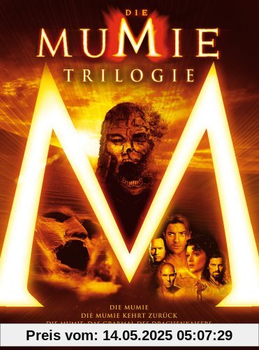 Die Mumie + Die Mumie kehrt zurück + Die Mumie: Das Grabmal des Drachenkaisers (Single DVDs im Schuber + Lenticular Cover) von Stephen Sommers