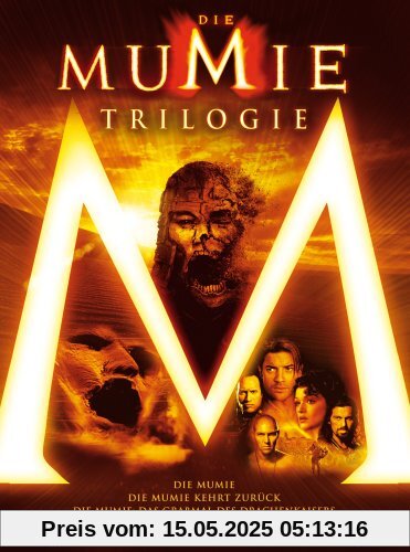Die Mumie + Die Mumie kehrt zurück + Die Mumie: Das Grabmal des Drachenkaisers (Single DVDs im Schuber + Lenticular Cover) von Stephen Sommers
