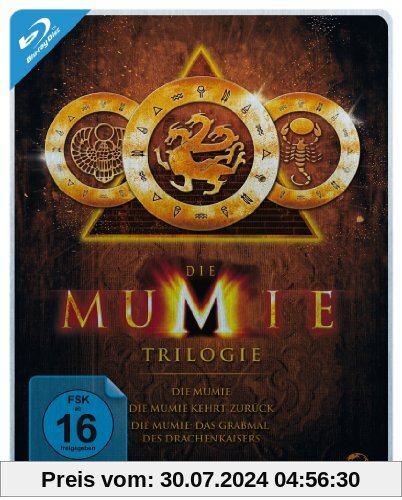 Die Mumie 1-3 Trilogie - Limited Steelbook Collection [Blu-ray] von Stephen Sommers