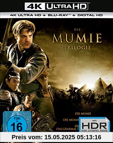 Die Mumie - Trilogy  (3 4K Ultra HD) (+ 3 Blu-rays) von Stephen Sommers
