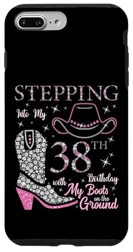Ich trete in meinen 38. Geburtstag mit meinen Stiefeln auf dem Boden Hülle für iPhone 7 Plus/8 Plus Ich trete in meinen 38. Geburtstag mit meinen Stiefeln auf dem Boden Hülle für iPhone 7 Plus/8 Plus von Stepping Into My Birthday Cowgirls B-Day Party