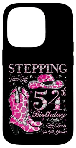Ich trete in meinen 54. Geburtstag mit meinen Stiefeln auf dem Boden Hülle für iPhone 14 Pro Ich trete in meinen 54. Geburtstag mit meinen Stiefeln auf dem Boden Hülle für iPhone 14 Pro von Stepping Into My Birthday Cowgirls Birthday Party