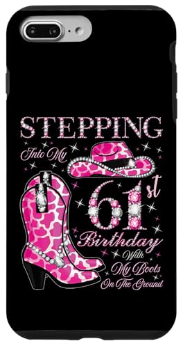 Ich trete in meinen 61. Geburtstag mit meinen Stiefeln auf dem Boden Hülle für iPhone 7 Plus/8 Plus Ich trete in meinen 61. Geburtstag mit meinen Stiefeln auf dem Boden Hülle für iPhone 7 Plus/8 Plus von Stepping Into My Birthday Cowgirls Birthday Party