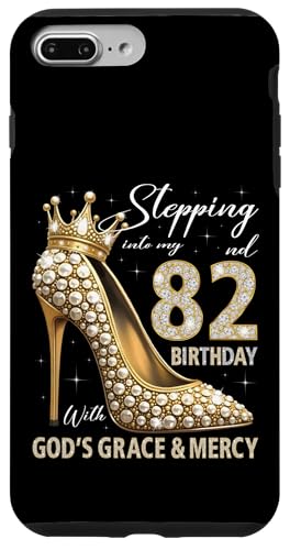 Mit Gottes Gnade und Barmherzigkeit in meinen 82. Geburtstag treten Hülle für iPhone 7 Plus/8 Plus Mit Gottes Gnade und Barmherzigkeit in meinen 82. Geburtstag treten Hülle für iPhone 7 Plus/8 Plus von Stepping Into My Birthday Heel & Crown B-day Ideas