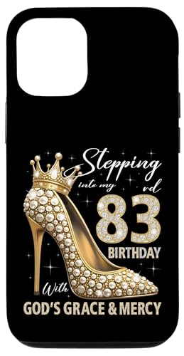 Mit Gottes Gnade und Barmherzigkeit in meinen 83. Geburtstag treten Hülle für iPhone 12/12 Pro Mit Gottes Gnade und Barmherzigkeit in meinen 83. Geburtstag treten Hülle für iPhone 12/12 Pro von Stepping Into My Birthday Heel & Crown B-day Ideas