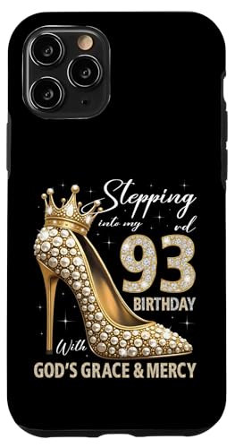 Mit Gottes Gnade und Barmherzigkeit in meinen 93. Geburtstag treten Hülle für iPhone 11 Pro Mit Gottes Gnade und Barmherzigkeit in meinen 93. Geburtstag treten Hülle für iPhone 11 Pro von Stepping Into My Birthday Heel & Crown B-day Ideas