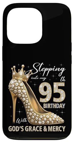 Mit Gottes Gnade und Barmherzigkeit in meinen 95. Geburtstag treten Hülle für iPhone 13 Pro Mit Gottes Gnade und Barmherzigkeit in meinen 95. Geburtstag treten Hülle für iPhone 13 Pro von Stepping Into My Birthday Heel & Crown B-day Ideas