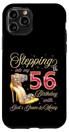 Mit Gottes Gnade und Barmherzigkeit in meinen 56. Geburtstag treten Hülle für iPhone 11 Pro Mit Gottes Gnade und Barmherzigkeit in meinen 56. Geburtstag treten Hülle für iPhone 11 Pro von Stepping Into My Birthday It's My Birthday Party