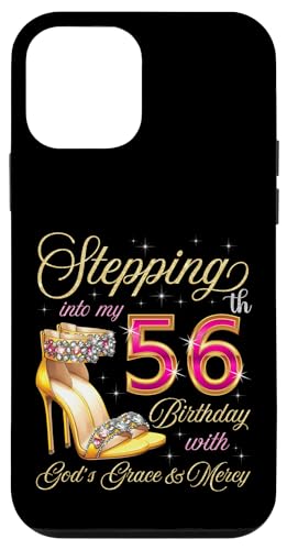 Mit Gottes Gnade und Barmherzigkeit in meinen 56. Geburtstag treten Hülle für iPhone 12 mini von Stepping Into My Birthday It's My Birthday Party