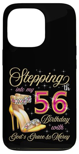 Mit Gottes Gnade und Barmherzigkeit in meinen 56. Geburtstag treten Hülle für iPhone 13 Pro Mit Gottes Gnade und Barmherzigkeit in meinen 56. Geburtstag treten Hülle für iPhone 13 Pro von Stepping Into My Birthday It's My Birthday Party