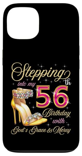 Mit Gottes Gnade und Barmherzigkeit in meinen 56. Geburtstag treten Hülle für iPhone 13 Mit Gottes Gnade und Barmherzigkeit in meinen 56. Geburtstag treten Hülle für iPhone 13 von Stepping Into My Birthday It's My Birthday Party