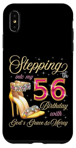 Mit Gottes Gnade und Barmherzigkeit in meinen 56. Geburtstag treten Hülle für iPhone XS Max Mit Gottes Gnade und Barmherzigkeit in meinen 56. Geburtstag treten Hülle für iPhone XS Max von Stepping Into My Birthday It's My Birthday Party