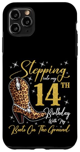 Ich trete in meinen 14. Geburtstag mit meinen Stiefeln auf dem Boden Hülle für iPhone 11 Pro Max Ich trete in meinen 14. Geburtstag mit meinen Stiefeln auf dem Boden Hülle für iPhone 11 Pro Max von Stepping Into My Birthday Party Cowgirl Style
