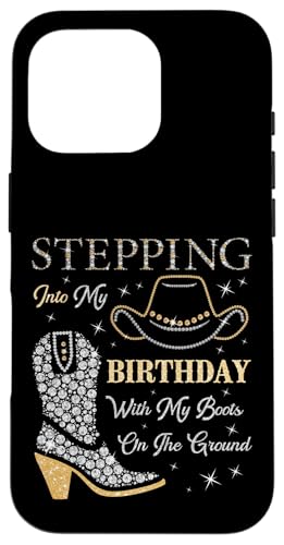 Ich trete mit meinen Stiefeln auf dem Boden in meinen Geburtstag Hülle für iPhone 16 Pro Ich trete mit meinen Stiefeln auf dem Boden in meinen Geburtstag Hülle für iPhone 16 Pro von Stepping Into My Birthday & My Boots On The Ground