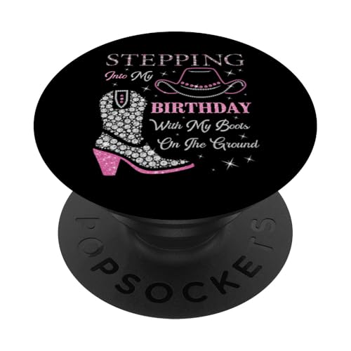 Ich trete mit meinen Stiefeln auf dem Boden in meinen Geburtstag PopSockets Klebender PopGrip Ich trete mit meinen Stiefeln auf dem Boden in meinen Geburtstag PopSockets Klebender PopGrip von Stepping Into My Birthday & My Boots On The Ground