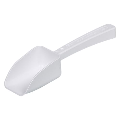 Bürkle SteriPlast Polystyrol Probenschaufel mit Deckel, Steril, Weiß, 100ml Kapazität, 206 mm Länge, 10 Stück von Bürkle
