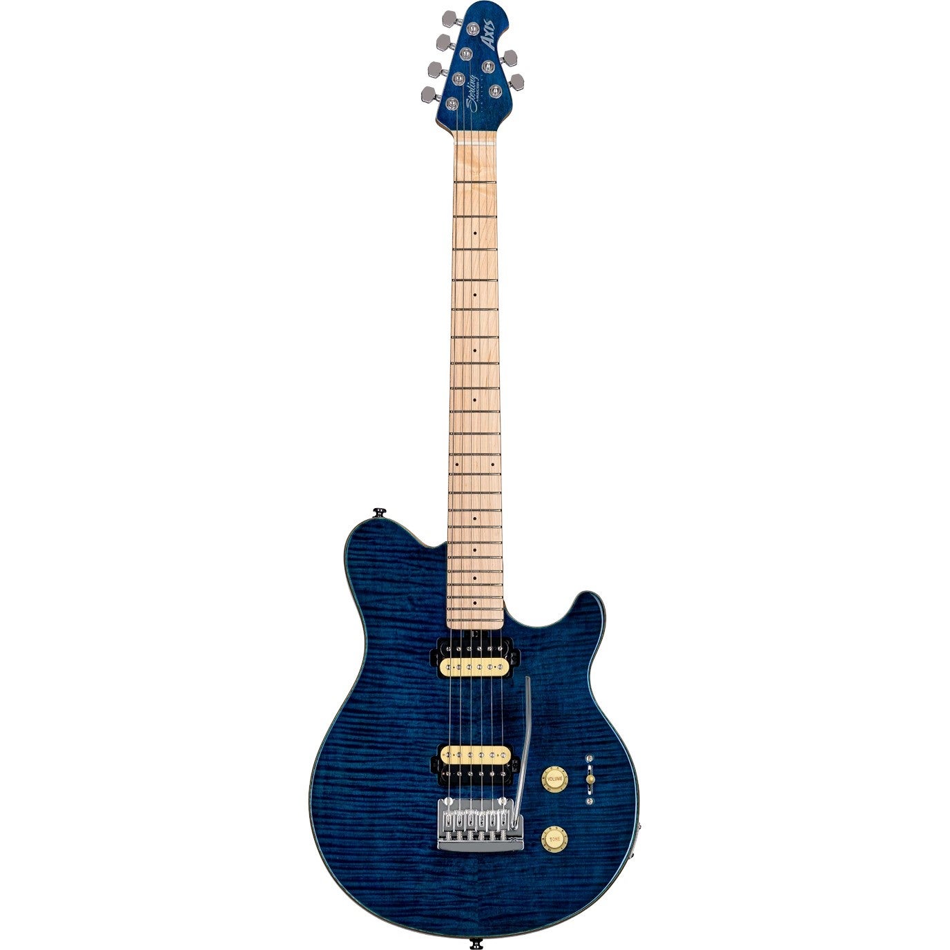 Sterling by Music Man Axis Flame Maple AX3FM Neptune Blue Electric Guitar Sterling by Music Man Axis Flame Maple AX3FM Neptune Blue Electric Guitar von Sterling by Music Man