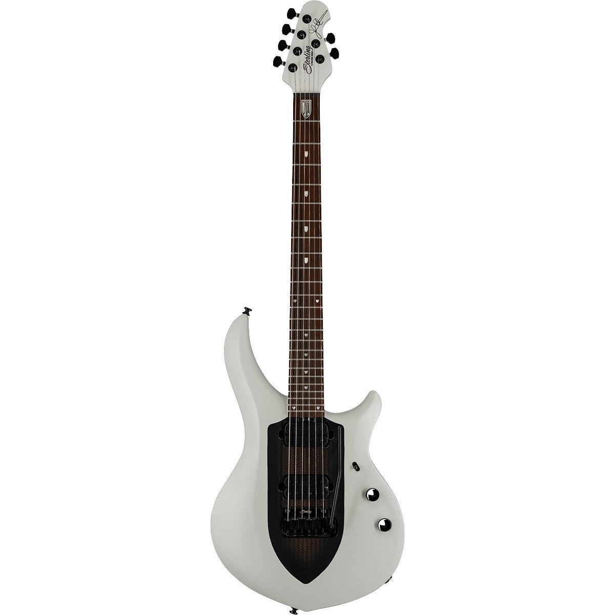Sterling by Music Man John Petrucci Signature Majesty MAJ100 Chalk Grey Electric Guitar with Deluxe Gig Bag Sterling by Music Man John Petrucci Signature Majesty MAJ100 Chalk Grey Electric Guitar with Deluxe Gig Bag von Sterling by Music Man