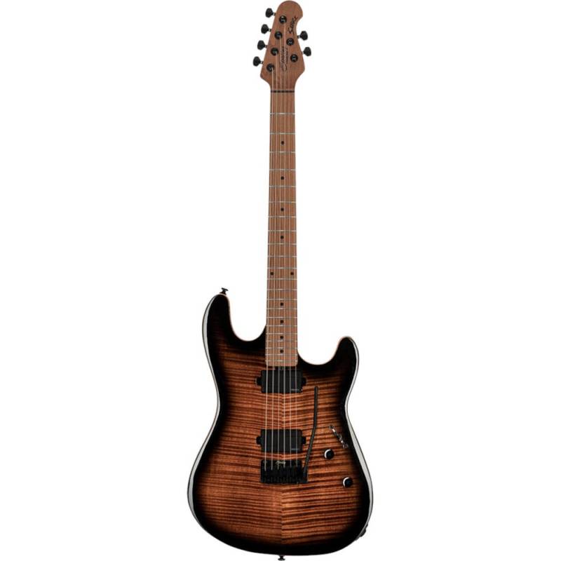 Sterling by Music Man Sabre Cobra Burst MN Electric Guitar with Deluxe Gig Bag von Sterling by Music Man
