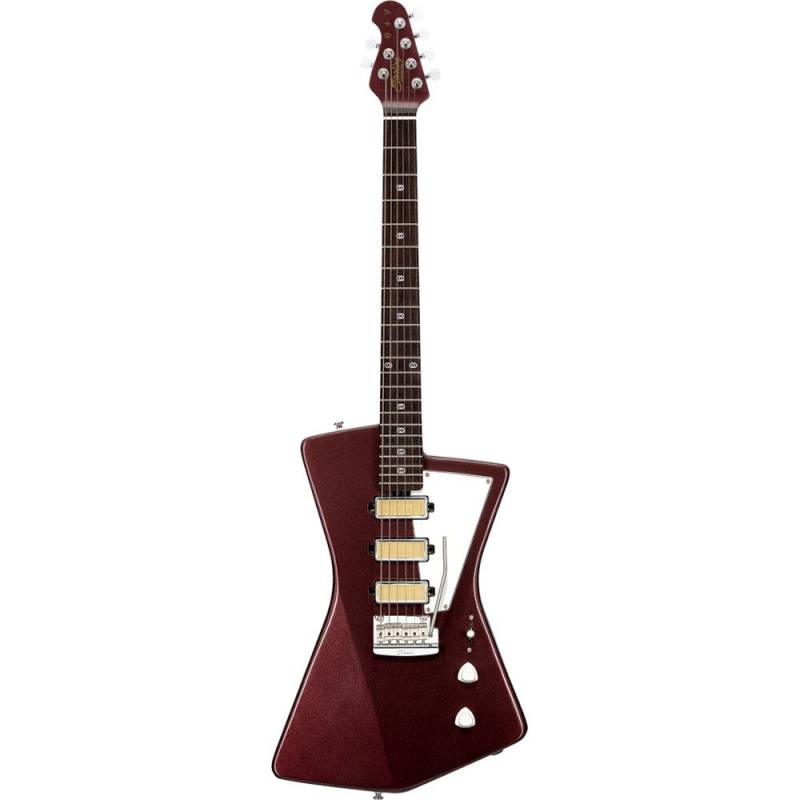Sterling by Music Man St. Vincent Goldie Velveteen Electric Guitar with Deluxe Gig Bag von Sterling by Music Man