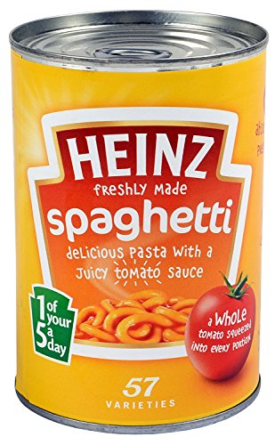 KH SECURITY 203HS Sterling Dosensafe Heinz Spaghetti, 100 g, 19 x 16 x 8 cm, Kunststoff, gelb, einheitsgröße von Sterling