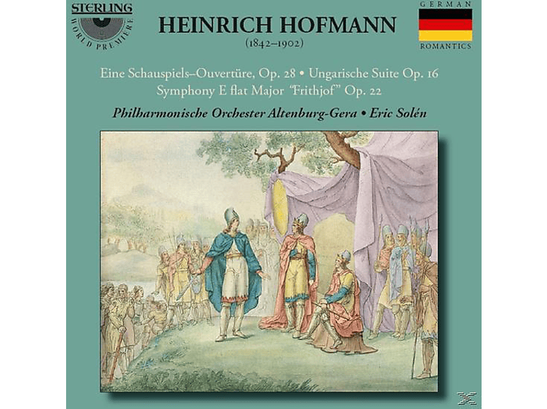 Philharmonisches Orchester Altenburg-Gera, Eric Solén - Overture/Symphony 'frithjof'/Ungarische Suite (CD) von Sterling