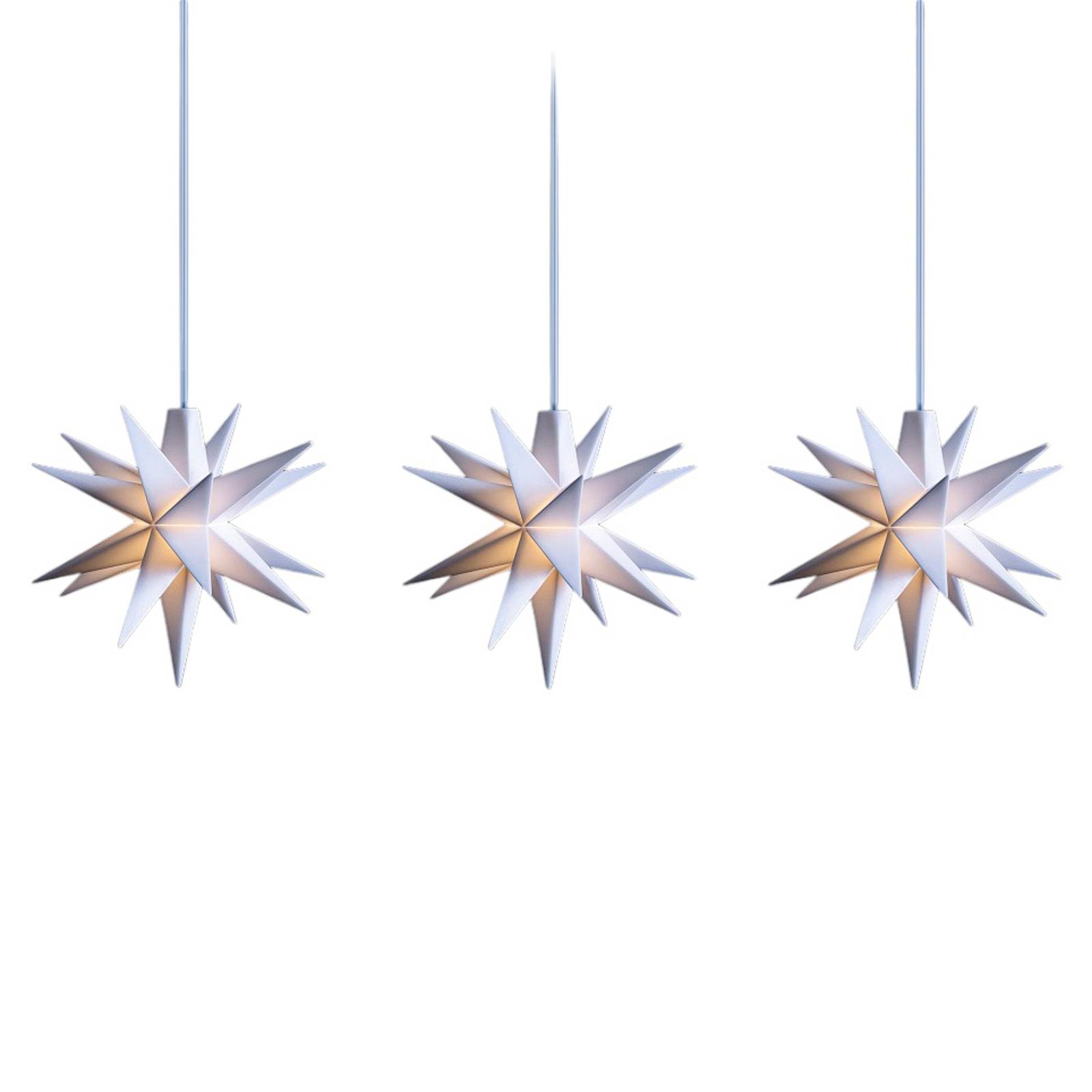 LED-Lichterkette mit Baby-Sternen innen 3-fl. weiß LED-Lichterkette mit Baby-Sternen innen 3-fl. weiß von Sterntaler
