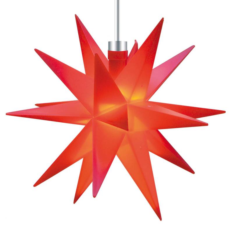 Roter, 18-zackiger Stern 12 cm von Sterntaler