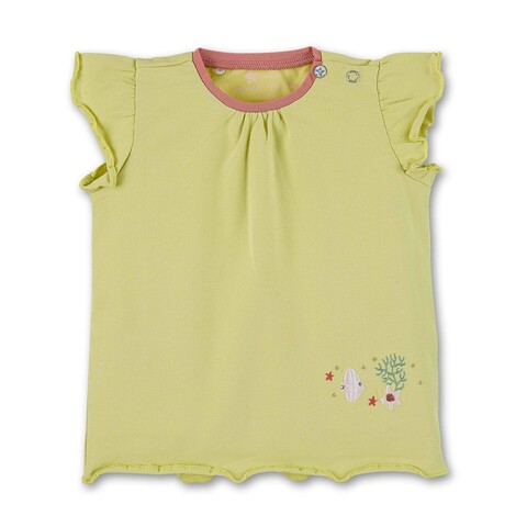 Sterntaler Kurzarm-Shirt hellgrün Größe: 80 von Sterntaler