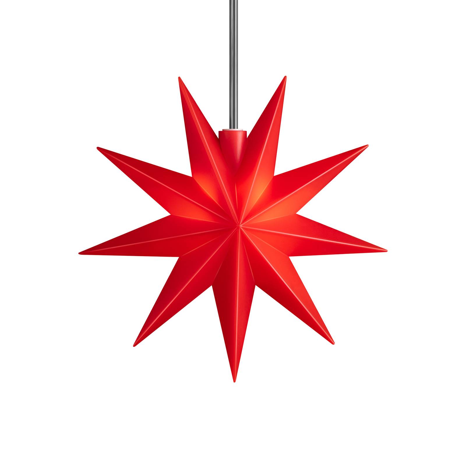 Sterntaler LED-Stern 9-Zacker rot von Sterntaler