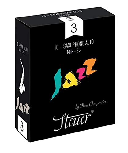 Steuer Blatt Alt Saxophon Jazz 10er Packung Gr. 1 1/2 von Steuer