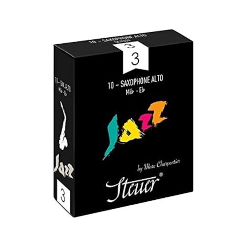 Steuer Blatt Alt Saxophon Jazz 10er Packung Gr. 2 1/2 von Steuer