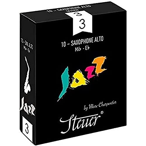 Steuer Blatt Alt Saxophon Jazz 10er Packung Gr. 3 1/2 von Steuer