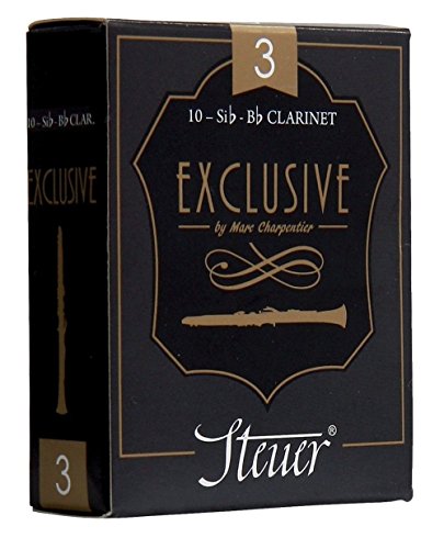 Steuer Blatt BB-Klarinette Exclusiv 10er Packung Gr. 3 von Steuer