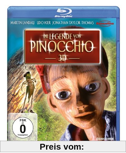 Die Legende von Pinocchio [3D Blu-ray] von Steve Barron