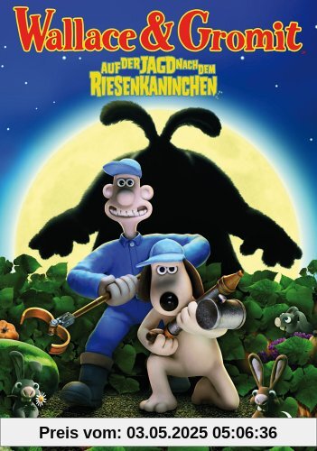 Wallace & Gromit auf der Jagd nach dem Riesenkaninchen von Steve Box