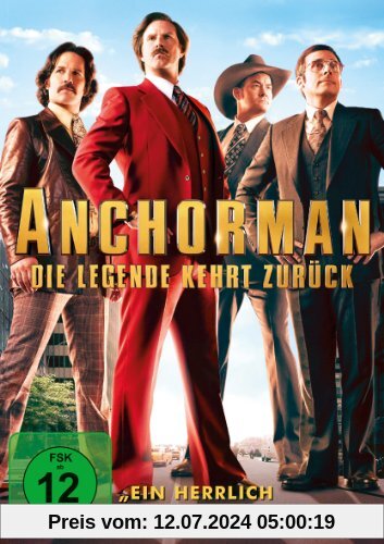 Anchorman - Die Legende kehrt zurück von Steve Carell