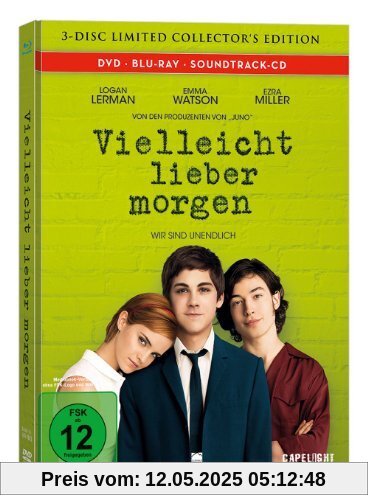Vielleicht lieber morgen - Limited Collector's Edition [Blu-ray + DVD + Soundtrack CD] [Limited Edition] von Steve Chbosky