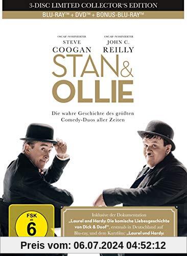 Stan & Ollie - 3-Disc Limited Collector's Mediabook  (+ DVD) (+ Bonus-Blu-ray) von Steve Coogan