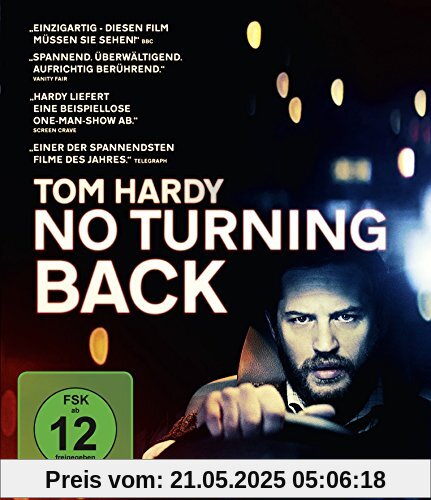No Turning Back [Blu-ray] von Steve Knight