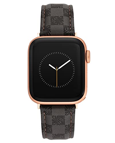 Steve Madden Modisches Armband für Apple Watch, sicher, verstellbar, passend für die meisten Handgelenke, grau, grau von Steve Madden