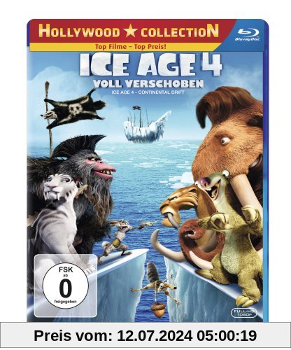 Ice Age 4 - Voll verschoben [Blu-ray] von Steve Martino