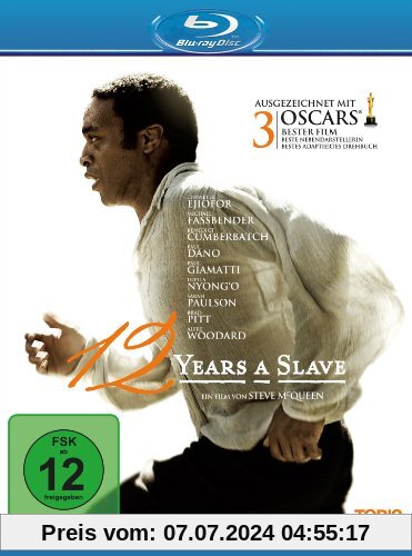 12 Years a Slave [Blu-ray] von Steve McQueen