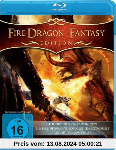 Fire Dragon - Fantasy Edition (The Fire Dragon Chronicles / The Fire Dragon Chronicles - Dragon Quest / Midnight Chronicles) [Blu-ray] [Collector's Edition] von Steve Shimek