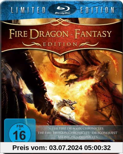 The Fire Dragon Fantasy Edition - Metal-Pack [Blu-ray] [Limited Edition] von Steve Shimek