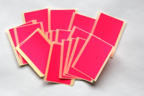 Klebeetiketten selbstklebend, für Farbkennzeichnung, 30 Stück magenta von SteveStickers