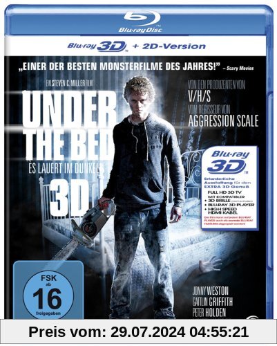 Under the Bed - Es lauert im Dunkeln 3D (+ 2D-Version) [Blu-ray 3D] von Steven C. Miller