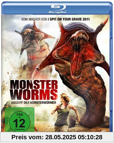 Monster Worms - Angriff der Monsterwürmer [Blu-ray] von Monroe, Steven R.