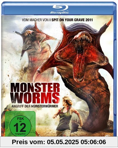 Monster Worms - Angriff der Monsterwürmer [Blu-ray] von Monroe, Steven R.