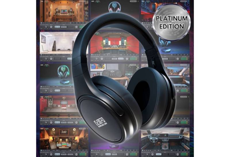 Steven Slate Audio Kopfhörer (VSX Platinum Edition - Kopfhörer geschlossen) von Steven Slate Audio